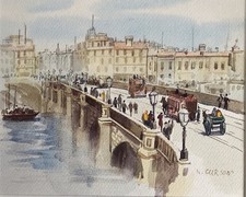 Curson watercolour city for sale  BIRMINGHAM