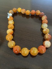 Amber necklace inch for sale  LONDON