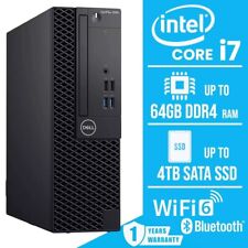 Computador desktop Dell PC i7 8ª geração, até 64GB de RAM, 4TB SSD Windows 11 WIFI BT comprar usado  Enviando para Brazil