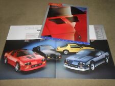 1987 camaro brochure for sale  Greencastle