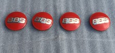 Bbs nabenkappen rot gebraucht kaufen  Hannover