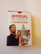 Arsenal playing cards for sale  LONDON