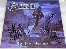 Usado, SAXON The Inner Sanctum RARE FULLY SIGNED ORIGINAL 2016 VINYL LP AUTOGRAPHED NM comprar usado  Enviando para Brazil