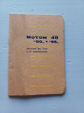 Motom 1960 manuale usato  Vimodrone