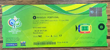 Usado, Ingresso Alemanha Copa do Mundo FIFA 2006 - Jogo #8 Angola Portugal Ronaldo Estreia comprar usado  Enviando para Brazil