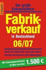 Fabrikverkauf deutschland 06 gebraucht kaufen  Berlin