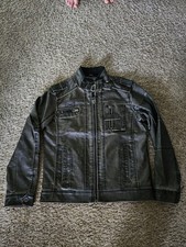 Leather jacket men for sale  Linneus