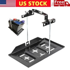 Suporte de bateria de armazenamento universal bandeja ajustável e kits de suporte de braçadeira de retenção comprar usado  Enviando para Brazil