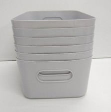 SHEPIN Pudełko do przechowywania Plastik Duży Szary 30 x 20 x 12cm, używany na sprzedaż  PL