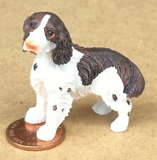 Miniatura de casa de bonecas Springer Spaniel Dog Tumdee escala 1:12 escala Z12 comprar usado  Enviando para Brazil