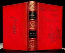 H Rider Haggard KING SOLOMON'S MINES fine binding Allan Quatermain BEAUTIFUL, usado segunda mano  Embacar hacia Argentina