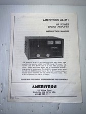 Ameritron 811 operation for sale  Milford
