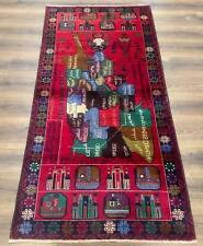 Afghan rug 3x7 for sale  USA