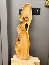 Centrotavola legno artigianale usato  Torino