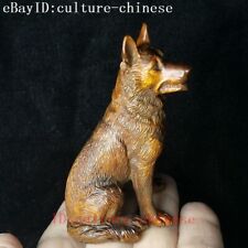 Decoração de mesa colecionável estátua cachorro lobo esculpida à mão buxo antigo de 3,2 polegadas comprar usado Decoração de mesa colecionável estátua cachorro lobo esculpida à mão buxo antigo de 3,2 polegadas comprar usado  Enviando para Brazil