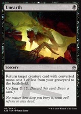 Mtg unearth exc usato  Bari