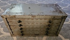 Gabinete de broca de torção vintage HUOT Machinist's Bench Top comprar usado  Enviando para Brazil