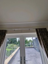 corded curtain pole for sale  BOLTON