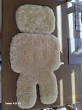 Sheepskin pushchair liner for sale  STOKE-ON-TRENT