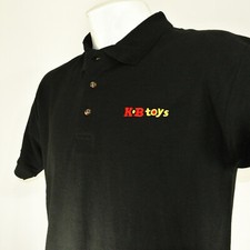 KB TOYS Vintage Loja de Brinquedos Uniforme de Funcionário Camisa Polo Preta Tamanho M Média NOVA comprar usado KB TOYS Vintage Loja de Brinquedos Uniforme de Funcionário Camisa Polo Preta Tamanho M Média NOVA comprar usado  Enviando para Brazil