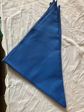 Foulard cotone azzurro usato  Virle Piemonte