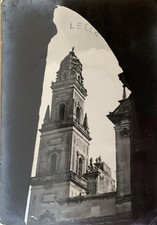 Cartolina lecce duomo usato  Treviso Bresciano