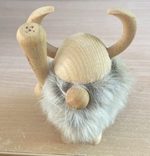 Wooden viking figure for sale  LONDON