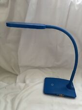 Lámpara AZUL para Oficina en Casa - Luz de Escritorio Pequeña Súper Brillante con Puerto de Carga USB segunda mano  Embacar hacia Mexico