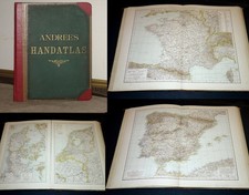Andree hand atlas gebraucht kaufen Andree hand atlas gebraucht kaufen  Heimbuchenthal