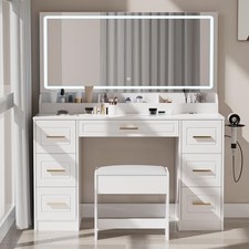 Vanity desk mirror for sale  Brentwood