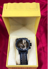 Relógio cronógrafo masculino Invicta 19289 S1 Rally couro aço inoxidável comprar usado  Enviando para Brazil