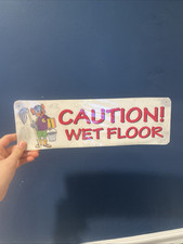 signs floor 4 wet for sale  Brooklyn