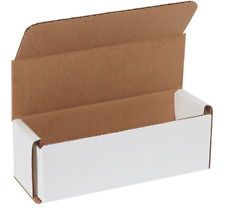 Usado, Pacote com 100 caixas de embalagem 6x2x2 branco papelão ondulado 6" x 2" x 2" comprar usado  Enviando para Brazil