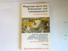 Wegweiser durch einkommen gebraucht kaufen  Koblenz