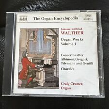 Johann Walther-Organ Works Vol 1 CD Naxos Baroque-era German music lexicon segunda mano  Embacar hacia Argentina