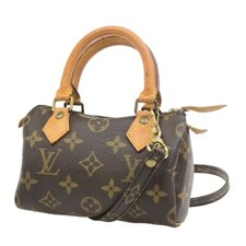 Bolsa de mão Louis Vuitton mini Speedy 2 vias monograma couro marrom M41534 95EE086 comprar usado  Enviando para Brazil