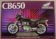 Honda cb650 motorcycle for sale  LEICESTER
