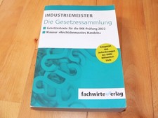 Industriemeister gesetzessamm� gebraucht kaufen  Frankfurt am Main