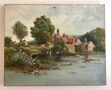 Signed dated landscape for sale  UK