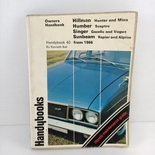 Handybooks hunter hillman for sale  WIDNES