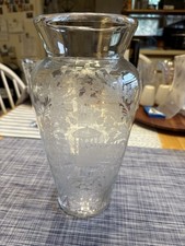 Usado, Vaso Swanson gravado gazebo de cristal Paden City comprar usado Usado, Vaso Swanson gravado gazebo de cristal Paden City comprar usado  Enviando para Brazil