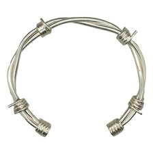 Arame farpado 925 prata torc torque motociclista pulseira anel braço viking comprar usado  Enviando para Brazil