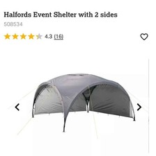 Halfords 3.6x3.6m event for sale  CANNOCK