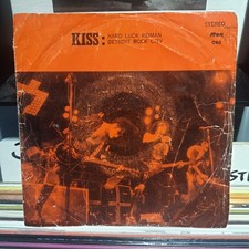 KISS hard luck woman / Detroit Rock City TURKISH 7” single PS 1977 MEGA RARE comprar usado  Enviando para Brazil