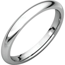 2.5mm solid platinum for sale  New York
