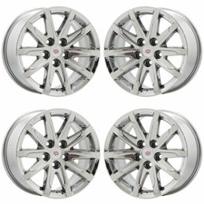 17" Cadillac CTS Sedan rodas cromadas brilhantes aros conjunto de fábrica fabricante de equipamento original 4712 TROCA comprar usado  Enviando para Brazil