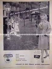 Publicité manteau akylon d'occasion  Compiègne
