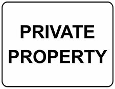 Warning private property for sale  LYTHAM ST. ANNES