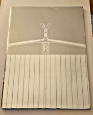 Rolls royce brochure. for sale  ALTON