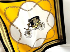 Foulard carré vintage d'occasion  Paris XV